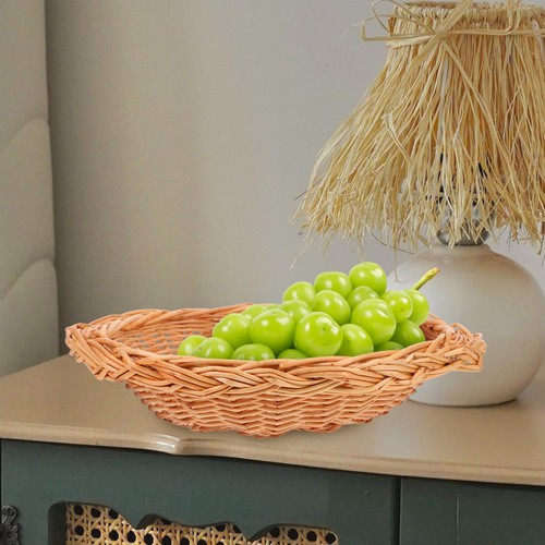 Wicker woven storage basket - ,