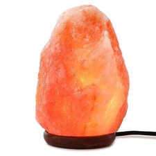 100% Genuine Himalayan Salt Lamp Crystal Pink Rock Salt Lamp Natural Healing