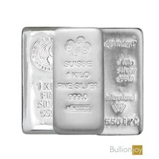 1 Kilo Silver Bar 999 Fine