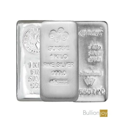 Kilo silver bar 999 - kilo, fine