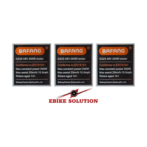 Ebike sticker decal 250w - ebike,