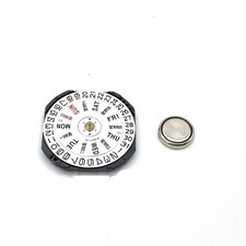 Date Day Quartz Watch Movement