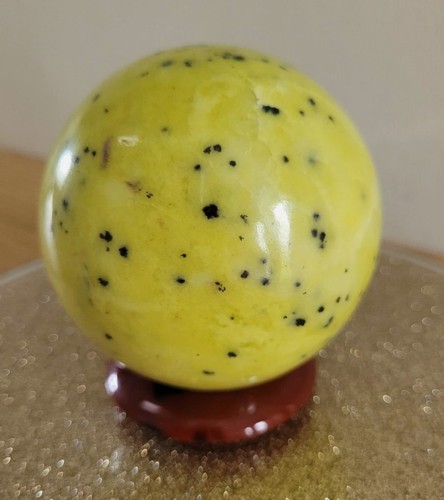 Serpentine sphere 580g crystal - sphere,