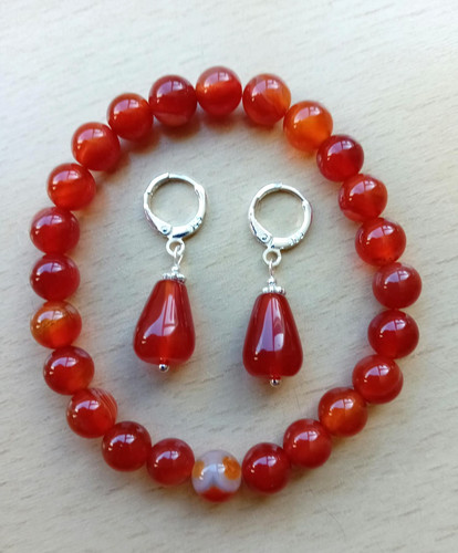 Genuine carnelian agate - genuine,
