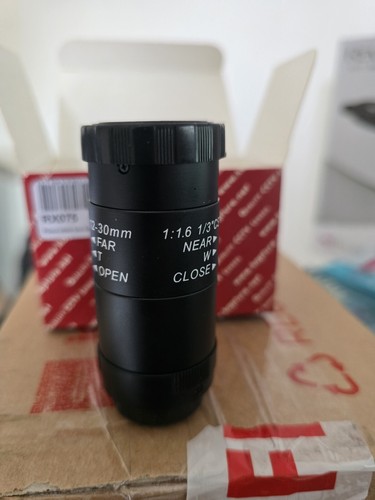 Cctv lens 309 - v/f, m/i