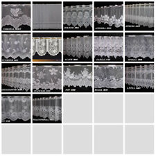 PREMIUM QUALITY CAFE NET CURTAINS VARIOUS DROP SIZES PRICE PER METRE