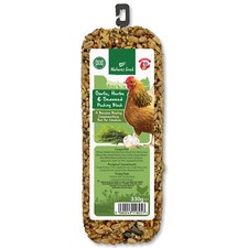 Natures Grub Garlic, Herbs & Seaweed Pecking Block, Chicken, Poultry Treat