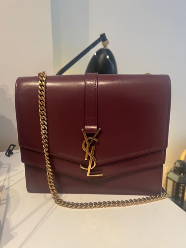 Yves saint laurent - , burgundy