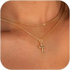 14K Gold Silver Plated Small