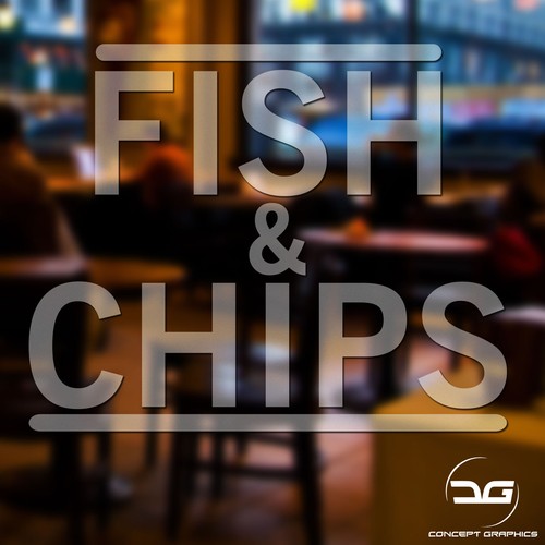 Fish chips takeaway shop - fish,