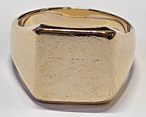 9ct yellow gold - 9ct, signet