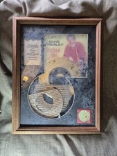 Elvis Presley "Heartbreak Hotel Jailhouse Rock" Framed 24KT Gold Plated Record