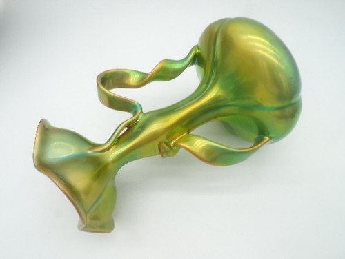 Antique green iridescent - green,