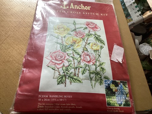 Anchor counted cross - cross, stitch