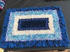 Handmade proggy proddy mat
