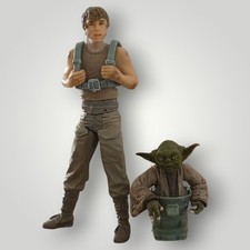 Star Wars OTC ESB Luke Skywalker Dagobah / backpack & Yoda. 3.75" action figure