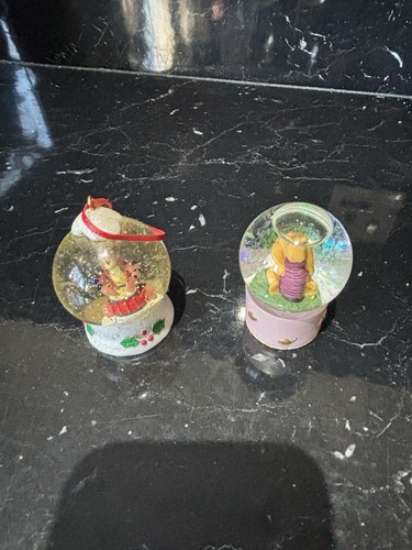 Disney snow globes - disney,