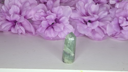 Green fluorite tower - fluorite,