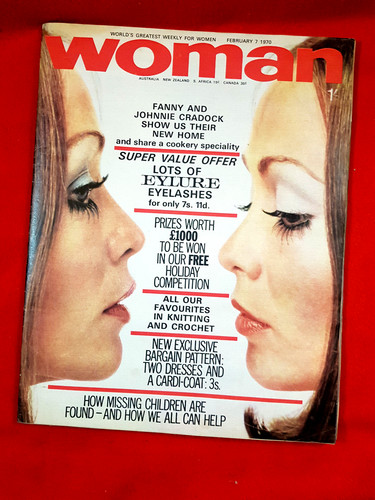 Vintage woman magazine - vintage,