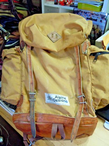 Vintage alpine designs leather - vintage,