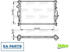 Radiator, engine cooling for