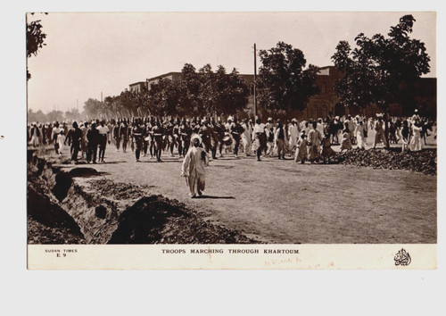 Sudan troops marching - troops,