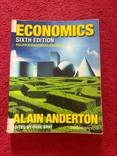 Economics A level Sixth Edition Alain Anderton - AQA,OCR,IB,EDUQAS