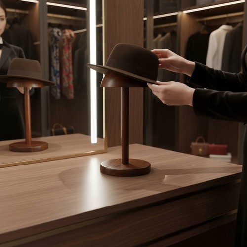 Vintage hat display stand easy - hat,