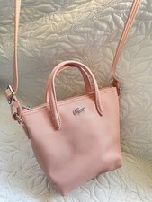 Lacoste Pink Tote Shoulder Bag