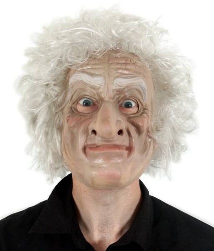 Old man mask - , grandad