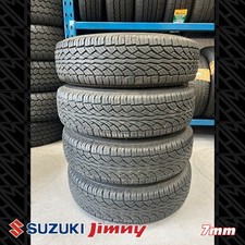 4 x 15" GENUINE SUZUKI JIMNY ALLOY WHEELS WITH 195/80R15 96H FALKEN TYRES 7mm