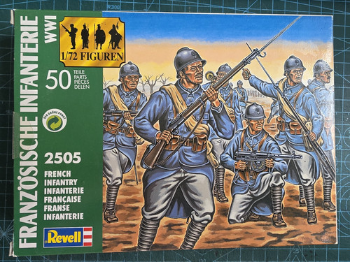 Revell french infantry wwi - french,