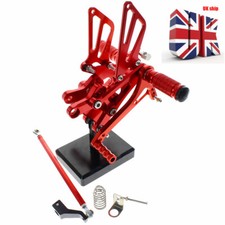 CNC Footrest Rearsets Footrests For CBR600F F4I 2001-2007 2006 2005 2004 2003 02