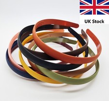 ALICE BANDS 12mm plastic headband hair band girls ladies school Teeth Plain