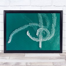 Speedboat Aerial Drone Sea