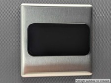 UK Light Switch Guard BLACK