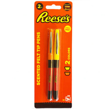 Reeses Scented Felt Tip Pens Peanut Chocolate Butter Cups Novelty Gift Christmas