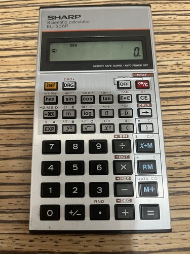 Sharp scientific calculator - sharp,