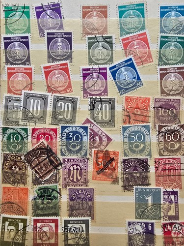Vintage german stamp - german,
