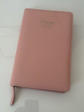 NEW Adventure Awaits Leather Effect Zipped Organiser with Notebook