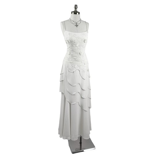 Vintage jovani beaded floral - beaded,