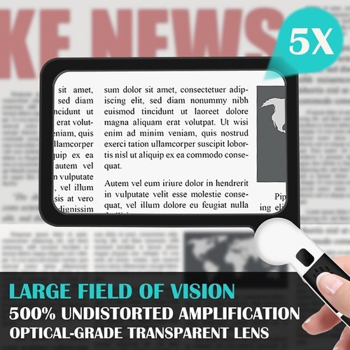 Large handheld magnifying - handheld,