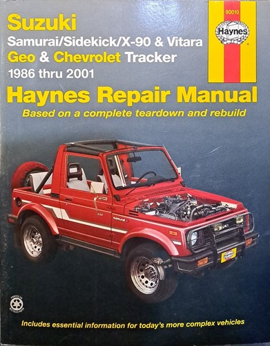 Repair manual haynes susuki - manual,