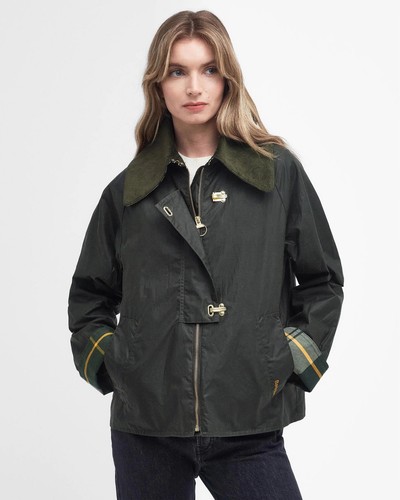 Barbour olive drummond wax - barbour,