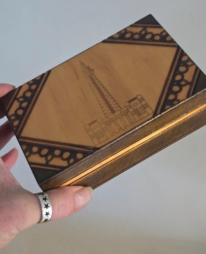 Vintage trinket card cigarette - trinket,