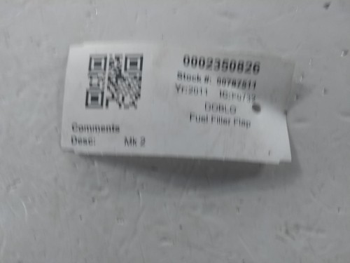 Fiat doblo fuel filler - fuel,