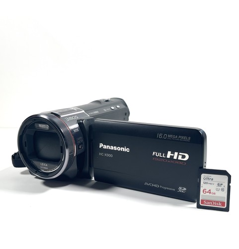 Panasonic black x900 - black, 1080p