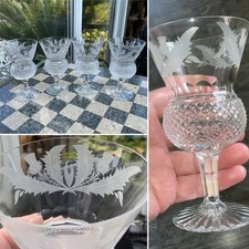 PAIR EDINBURGH Crystal 5.25”