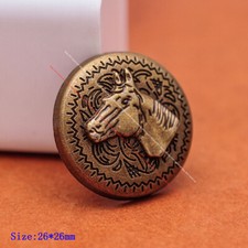 10X Antique Brass Western