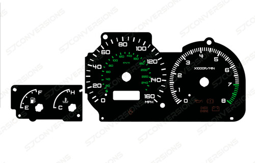 Subaru impreza gc8 plain dial - subaru,